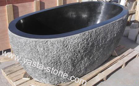 Black Granite Bathtub