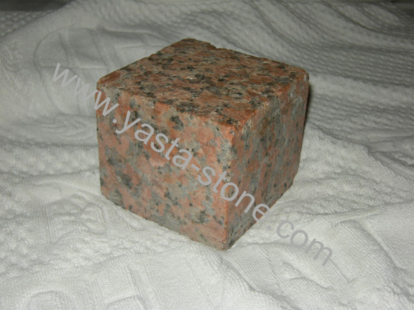 Maple Red Cube Stone