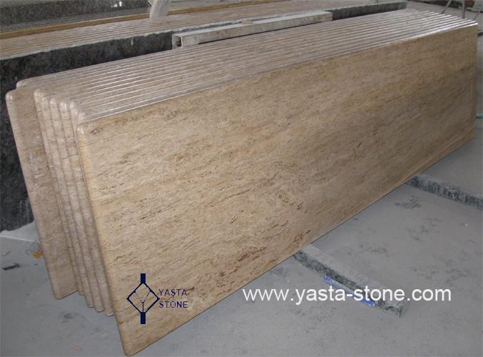 Wooden Yellow Travertine