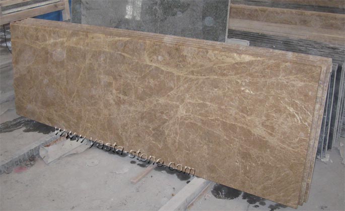Light Emperador Countertops