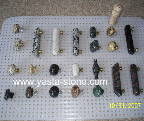 Natural Granite Marble Knob