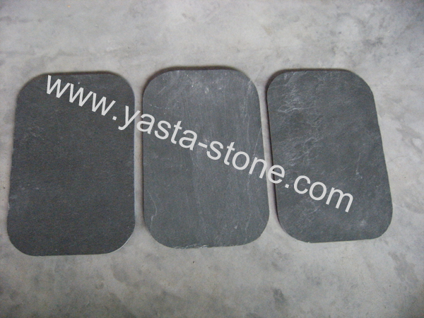 Round Corners Slate Plate