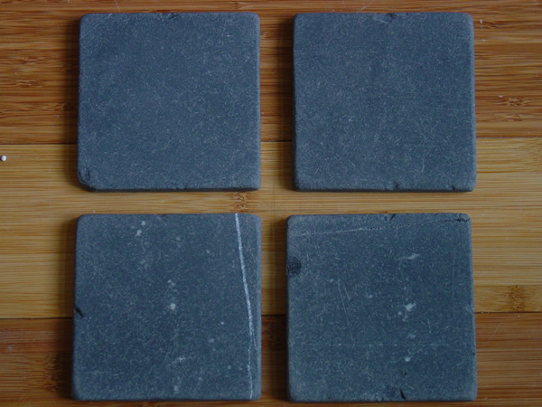 Cyan Marble Tumbled Tile